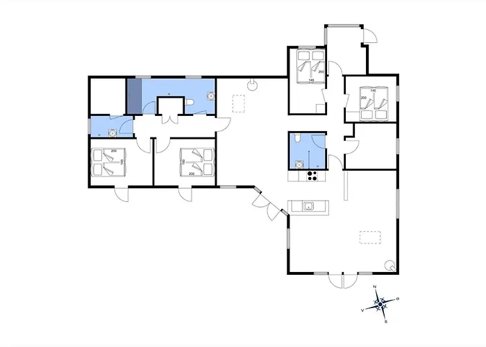 Holiday home Bv297-blavand-toftevej-18 *